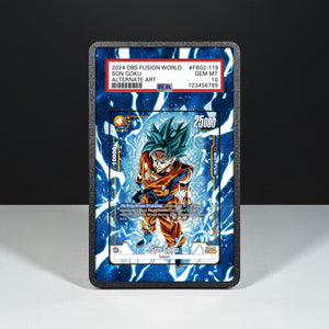 Son Goku FB02-119 - Graded Card Extended Artwork Display Case - Display Case Extended Artwork Pokearth