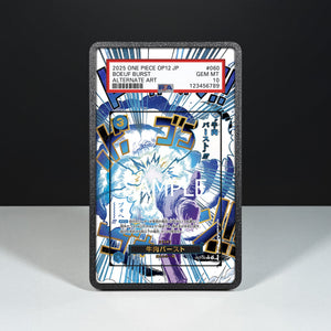 Boeuf Burst OP12-060 - Custodia con Artwork Esteso per Carte Gradate - Display Case Extended Artwork Pokearth