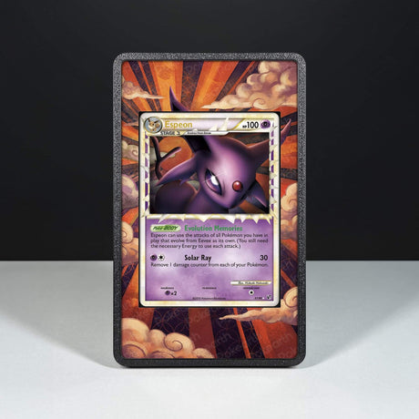 Espeon 81/90 - Custodia con Artwork Esteso per Carte Pokémon - Display Case Extended Artwork Pokearth