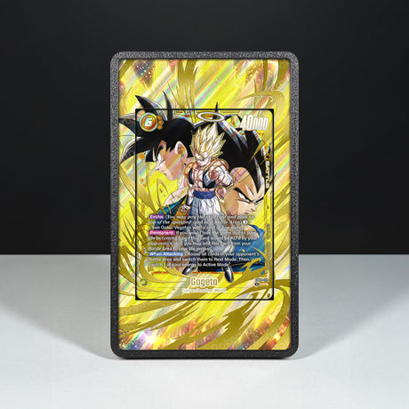 Gogeta : BR FB09-122 - Custodia con Artwork Esteso per Carte Dragon Ball - Display Case Extended Artwork Pokearth