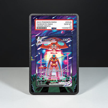 Deoxys VMAX GG45/GG70 - Graded Card Extended Artwork Display Case - Display Case Extended Artwork Pokearth