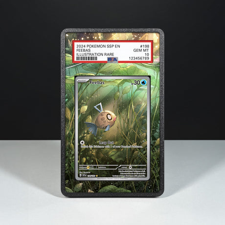 Feebas 198/191 - Graded Card Extended Artwork Display Case - Display Case Extended Artwork Pokearth