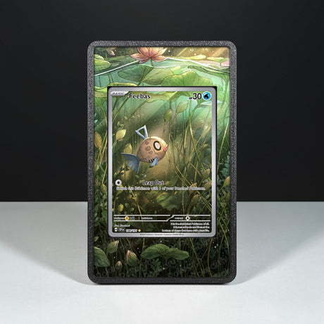 Feebas 198/191 - Custodia con Artwork Esteso per Carte Pokémon - Display Case Extended Artwork Pokearth