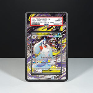 Mega Froslass ex 275/217 - Graded Card Extended Artwork Display Case - Display Case Extended Artwork Pokearth