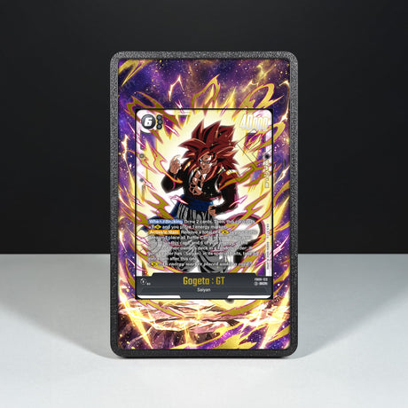 Gogeta : GT FB09-123 - Custodia con Artwork Esteso per Carte Dragon Ball - Display Case Extended Artwork Pokearth