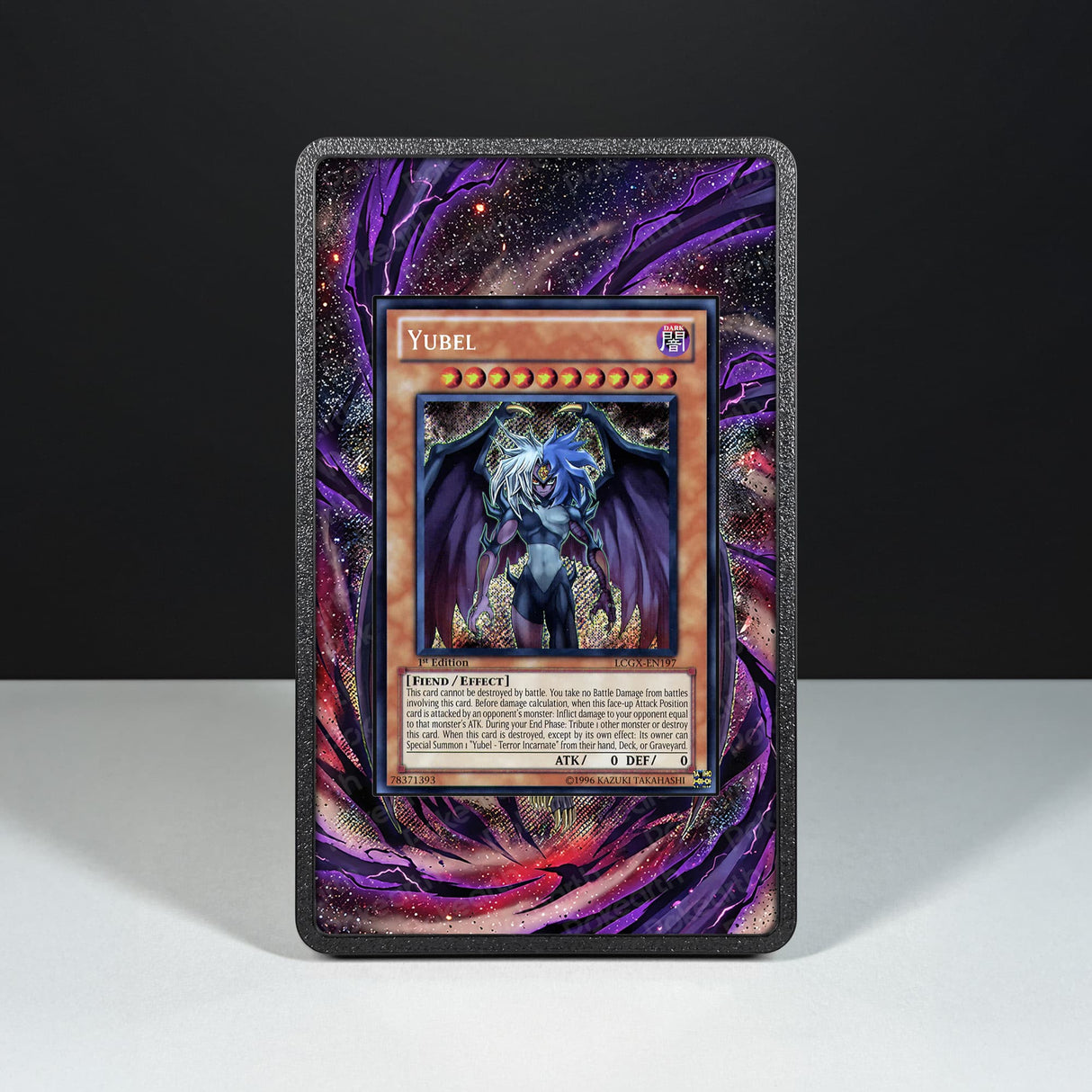 Yubel EN197 - Custodia con Artwork Esteso per Carte Yu-Gi-Oh! - Display Case Extended Artwork Pokearth