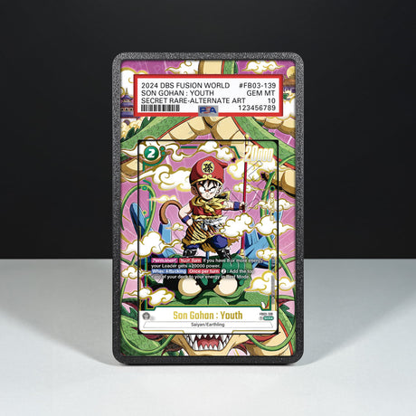 Son Gohan : Youth FB03-139 - Graded Card Extended Artwork Display Case - Display Case Extended Artwork Pokearth