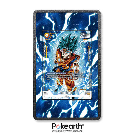 Son Goku FB02-119 - Custodia con Artwork Esteso per Carte Dragon Ball - Display Case Extended Artwork Pokearth