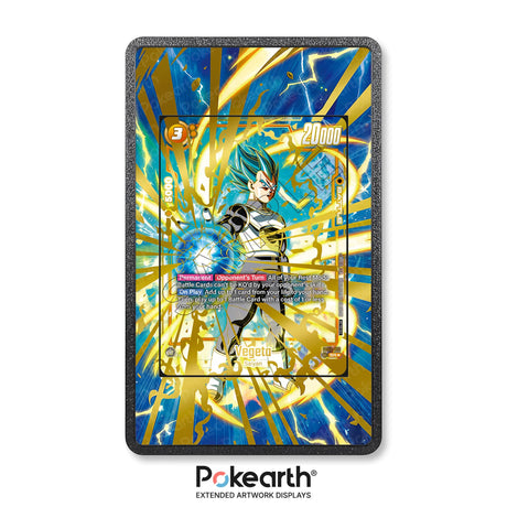 Vegeta FB02-133 - Custodia con Artwork Esteso per Carte Dragon Ball - Display Case Extended Artwork Pokearth