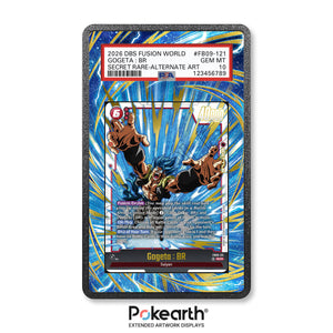 Gogeta : BR FB09-121 - Graded Card Extended Artwork Display Case - Display Case Extended Artwork Pokearth