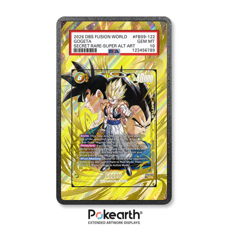 Gogeta : BR FB09-122 - Graded Card Extended Artwork Display Case - Display Case Extended Artwork Pokearth