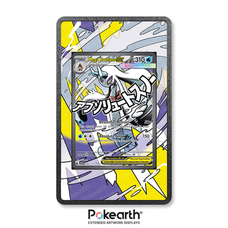 Mega Froslass ex 265/217 - Custodia con Artwork Esteso per Carte Pokémon - Display Case Extended Artwork Pokearth