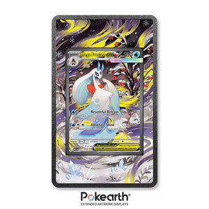 Mega Froslass ex 275/217 - Custodia con Artwork Esteso per Carte Pokémon - Display Case Extended Artwork Pokearth