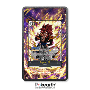 Gogeta : GT FB09-123 - Custodia con Artwork Esteso per Carte Dragon Ball - Display Case Extended Artwork Pokearth