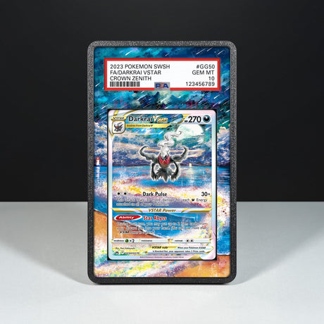 Darkrai VSTAR GG50/GG70 - Graded Card Extended Artwork Display Case - Display Case Extended Artwork Pokearth