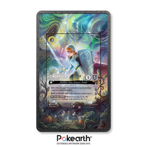 Cinderella - Stouthearted 42/P1 - Disney Lorcana Extended Artwork Display Case - Display Case Extended Artwork Pokearth