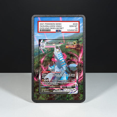 Duraludon VMAX 220/203 - Graded Card Extended Artwork Display Case - Display Case Extended Artwork Pokearth