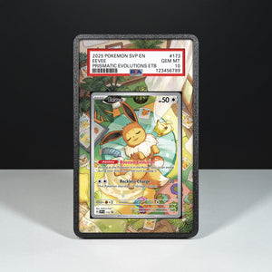 Eevee SVP 173 - Graded Card Extended Artwork Display Case - Display Case Extended Artwork Pokearth