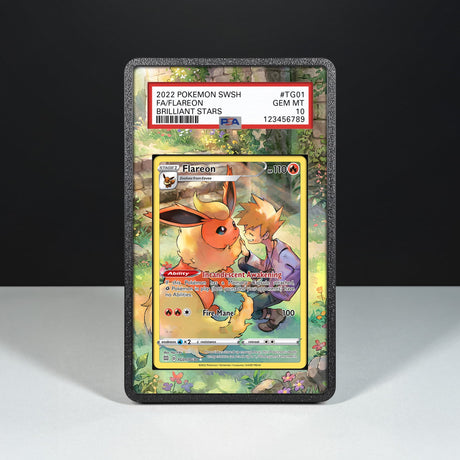 Flareon TG01/TG30 - Graded Card Extended Artwork Display Case - Display Case Extended Artwork Pokearth