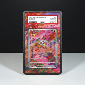 Cubone CBB3C 0407/07 - Graded Card Extended Artwork Display Case - Display Case Extended Artwork Pokearth