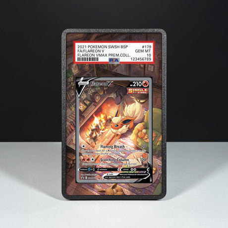 Flareon V SWSH 179 - Graded Card Extended Artwork Display Case - Display Case Extended Artwork Pokearth