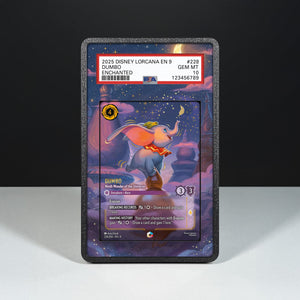 Dumbo - Nona Meraviglia dell'Universo 228/204 Enchanted - Custodia con Artwork Esteso per Carte Gradate - Display Case Extended Artwork Pokearth