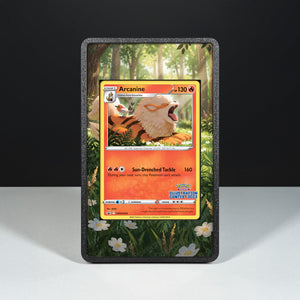 Arcanine SWSH 304 - Custodia con Artwork Esteso per Carte Pokémon - Display Case Extended Artwork Pokearth