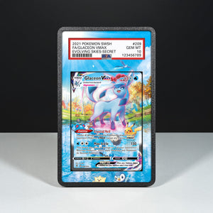 Glaceon VMAX 209/203 - Graded Card Extended Artwork Display Case - Display Case Extended Artwork Pokearth