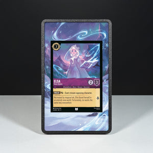 Elsa - Snow Queen 41/204 - Disney Lorcana Extended Artwork Display Case - Display Case Extended Artwork Pokearth