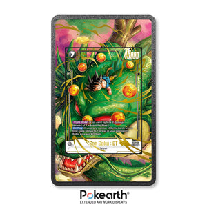 Son Goku : GT FB07-122 - Custodia con Artwork Esteso per Carte Dragon Ball - Display Case Extended Artwork Pokearth