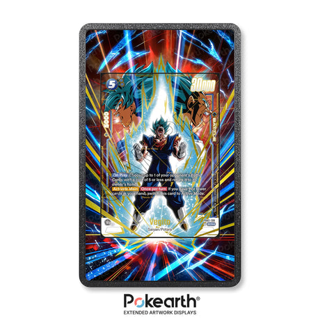 Vegito FB02-139 - Custodia con Artwork Esteso per Carte Dragon Ball - Display Case Extended Artwork Pokearth
