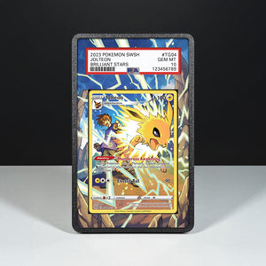 Jolteon TG04/TG30 - Graded Card Extended Artwork Display Case - Display Case Extended Artwork Pokearth