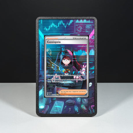 Cassiopea 094/064 - Custodia con Artwork Esteso per Carte Pokémon - Display Case Extended Artwork Pokearth