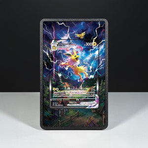 Jolteon VMAX SWSH 184 - Custodia con Artwork Esteso per Carte Pokémon - Display Case Extended Artwork Pokearth
