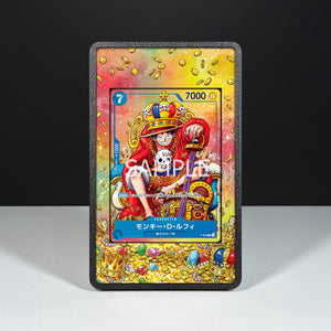 Monkey D. Luffy P-043 - One Piece Extended Artwork Display Case - Display Case Extended Artwork Pokearth