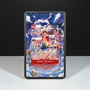 Monkey D. Luffy ST10-006 - One Piece Extended Artwork Display Case - Display Case Extended Artwork Pokearth