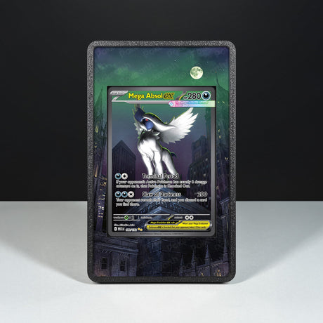 Mega Absol ex 180/132 - Custodia con Artwork Esteso per Carte Pokémon - Display Case Extended Artwork Pokearth
