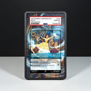 Belle - Strange but Special 214/204 Enchanted - Custodia con Artwork Esteso per Carte Gradate - Display Case Extended Artwork Pokearth