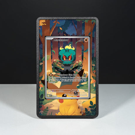 Marshadow 146/132 - Custodia con Artwork Esteso per Carte Pokémon - Display Case Extended Artwork Pokearth