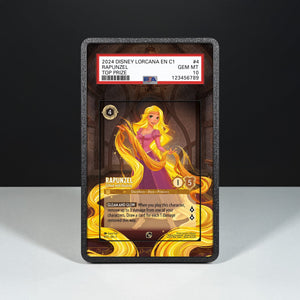 Rapunzel - Gifted with Healing 4/C1 - Custodia con Artwork Esteso per Carte Gradate - Display Case Extended Artwork Pokearth