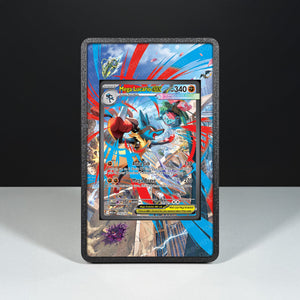 Mega Lucario ex 179/132 - Custodia con Artwork Esteso per Carte Pokémon - Display Case Extended Artwork Pokearth