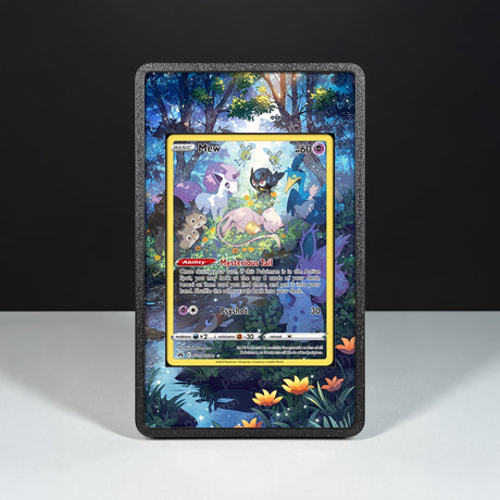 Mew GG10/GG70 - Custodia con Artwork Esteso per Carte Pokémon - Display Case Extended Artwork Pokearth