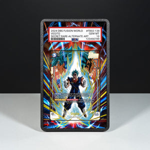 Vegito FB02-139 - Graded Card Extended Artwork Display Case - Display Case Extended Artwork Pokearth