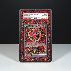 Oricorio ex MEP 024 - Graded Card Extended Artwork Display Case - Display Case Extended Artwork Pokearth