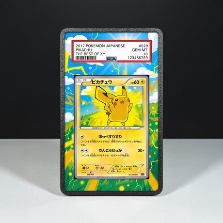 Pikachu 029/171 - Graded Card Extended Artwork Display Case - Display Case Extended Artwork Pokearth