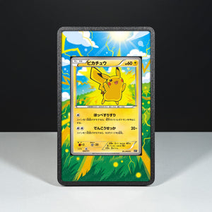 Pikachu 029/171 - Custodia con Artwork Esteso per Carte Pokémon - Display Case Extended Artwork Pokearth