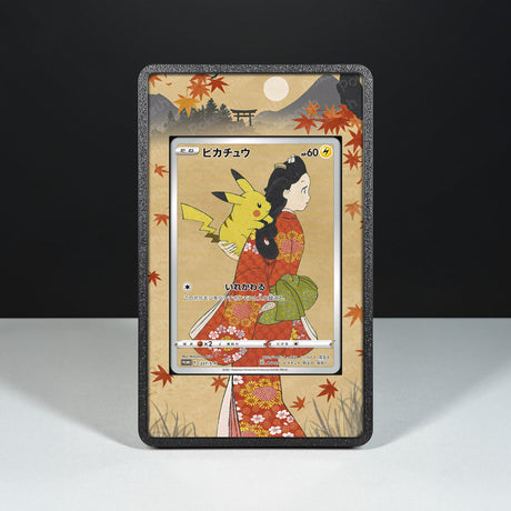 Pikachu 227/S-P - Custodia con Artwork Esteso per Carte Pokémon - Display Case Extended Artwork Pokearth