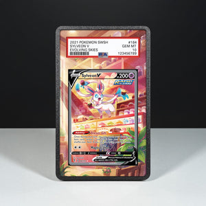 Sylveon V 184/203 - Graded Card Extended Artwork Display Case - Display Case Extended Artwork Pokearth