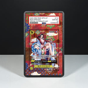Boa Hancock OP14-112 - Custodia con Artwork Esteso per Carte Gradate - Display Case Extended Artwork Pokearth