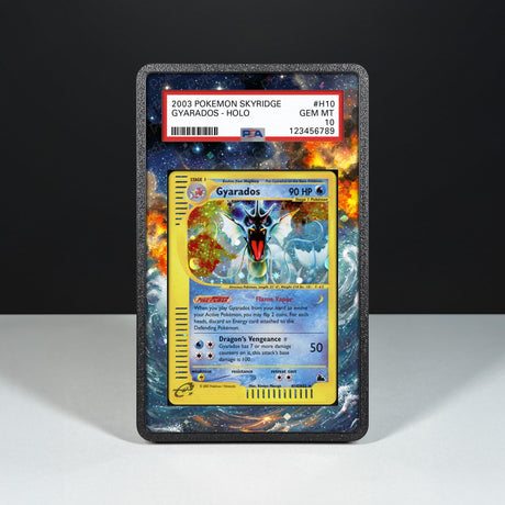 Gyarados H10/H32 - Graded Card Extended Artwork Display Case - Display Case Extended Artwork Pokearth